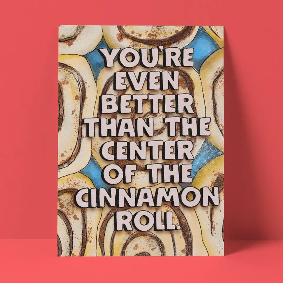 Cinnamon Roll Card