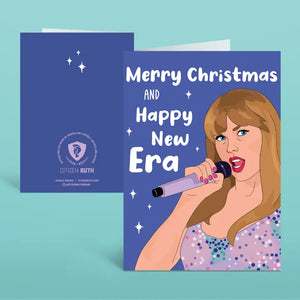 Citizen Ruth - Taylor Swift Merry Christmas Eras Card