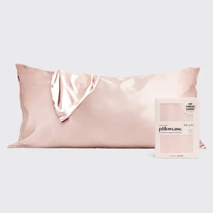 Kitsch - Satin Pillowcase King - Blush