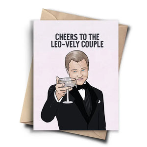 Leo - Cheers To The Leo-vely Couple Card