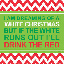 Load image into Gallery viewer, Drink Red Cocktail Napkins- 20ct
