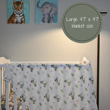 Load image into Gallery viewer, LollyBanks - Golf A Round Baby Muslin Swaddle Blanket
