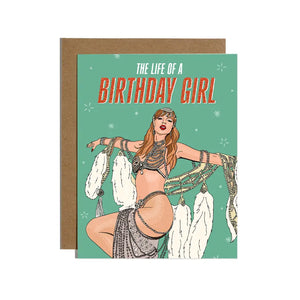 Taylor Swift - The Life of A Birthday Girl Card