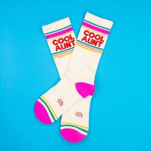 Load image into Gallery viewer, Gumball Poodle - Cool Aunt Gym Crew Socks
