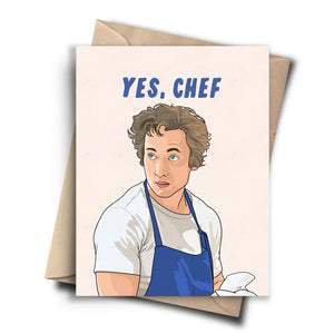 The Bear - Carmy Yes, Chef Card