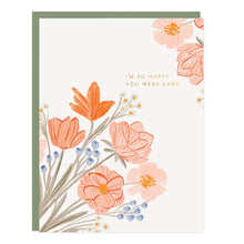 Load image into Gallery viewer, Born Flowers Card

