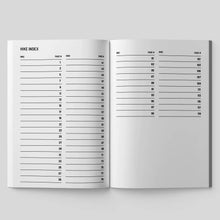 Load image into Gallery viewer, Hikes Remembered - Hiking Logbook Journal
