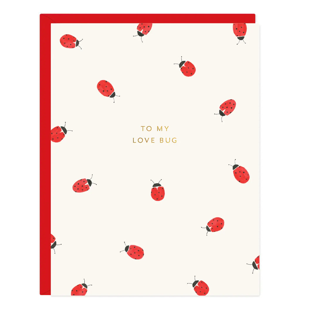 To My Love Bug Card