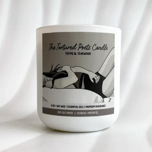 Taylor Swift Candle - The Tortured Poets Candle 8oz