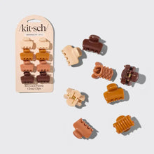 Load image into Gallery viewer, Kitsch - Recycled Plastic Mini Cloud Claw Clips 8pc Set - Sedona
