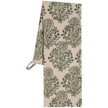 Load image into Gallery viewer, Viridian Block Print Dishtowel
