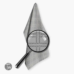 Fuckity Plaid Illusion Kitchen Tea Towel