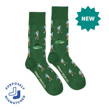 Load image into Gallery viewer, Friday Sock Co. - Men's Golf Swing &amp; Putt Mid-Calf Socks
