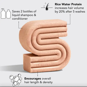 Kitsch - Rice Water Protein Shampoo Bar for Hair Growth