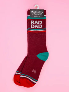 Gumball Poodle - Rad Dad Gym Crew Socks