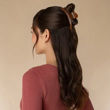Load image into Gallery viewer, Kitsch - Recycled Plastic Large Arched Clip - Mocha
