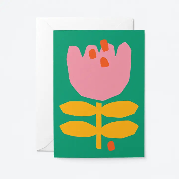 Funflowers Blank Card