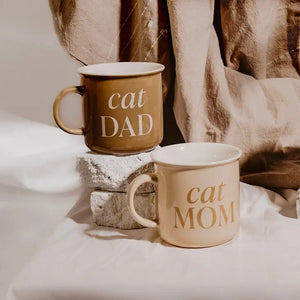 Cat Mom 11 oz Campfire Coffee Mug