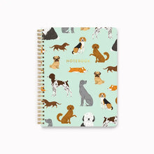 Load image into Gallery viewer, Dogs Spiral Notebook
