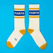 Load image into Gallery viewer, Gumball Poodle - Farts Gym Crew Socks
