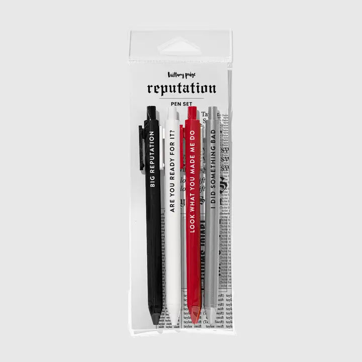 Taylor Swift Reputation Pen Set