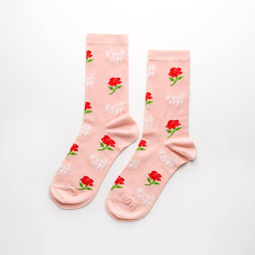 F*ck Off Crew Socks - Small