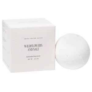 Sweet Water Decor - Wildflowers and Salt 4.6 oz Bath Bomb