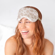 Load image into Gallery viewer, Satin Sleep Eye Mask - Leopard
