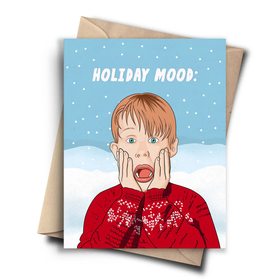 Holiday Mood Christmas Card