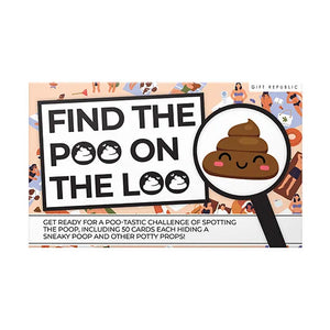 Find the Poo on the Loo Cards