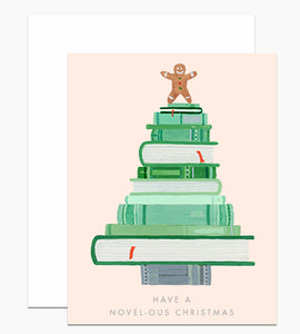 Have A Novel-ous Christmas Card