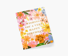 Load image into Gallery viewer, Rifle Paper Co - Wishing You A Very Happy Birthday Card
