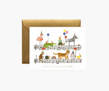 Load image into Gallery viewer, Rifle Paper Co - Happy Birthday Song Card
