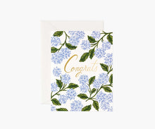 Load image into Gallery viewer, Rifle Paper Co - Hydrangea Congrats Card

