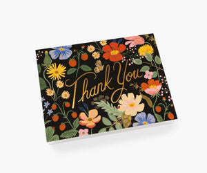 Rifle Paper Co - Strawberry Fields Thank You Card