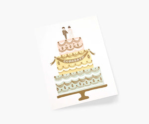 Rifle Paper Co - Congrats Cake Card