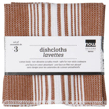 Load image into Gallery viewer, Scrub-It Chestnut Brown Dishcloth Set of 3
