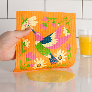 Hummingbird Swedish Sponge Cloth