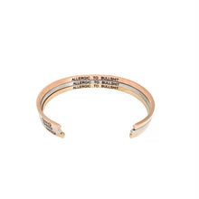 Load image into Gallery viewer, GlassHouseGoods - ALLERGIC TO BULLSHIT BRACELET
