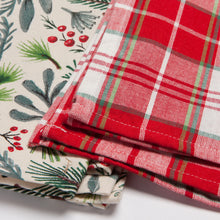 Load image into Gallery viewer, Bough &amp; Berry Coordinated Dishtowels Set of 2

