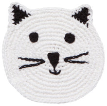 Load image into Gallery viewer, Meow &amp; Furever Crochet Coasters Set of 4 Assorted
