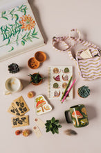 Load image into Gallery viewer, Gardenland Embroidered Notebook
