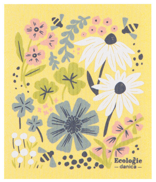 Bees And Blooms Ecologie Swedish Sponge Cloth