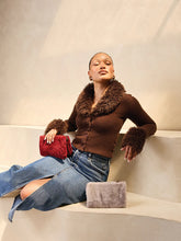 Load image into Gallery viewer, Jen &amp; Co. - Riley Faux Fur Crossbody
