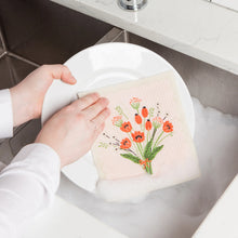Load image into Gallery viewer, Bouquet Swedish Dishcloth
