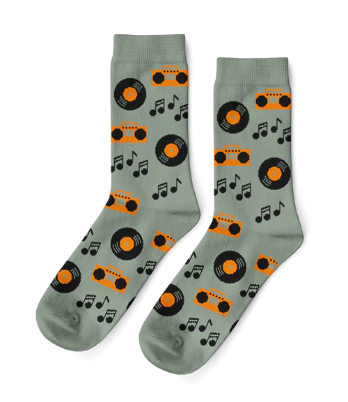 Music Crew Socks - Large