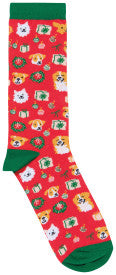 Holiday Hounds Christmas Mug and Socks Set