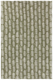 Fern Block Print Dishtowel