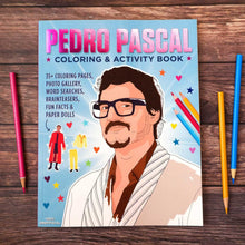 Load image into Gallery viewer, Pedro Pascal Coloring &amp; Activity Book
