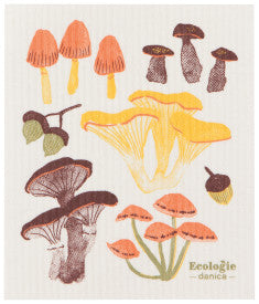 Field Mushrooms Ecologie Swedish Sponge Cloth